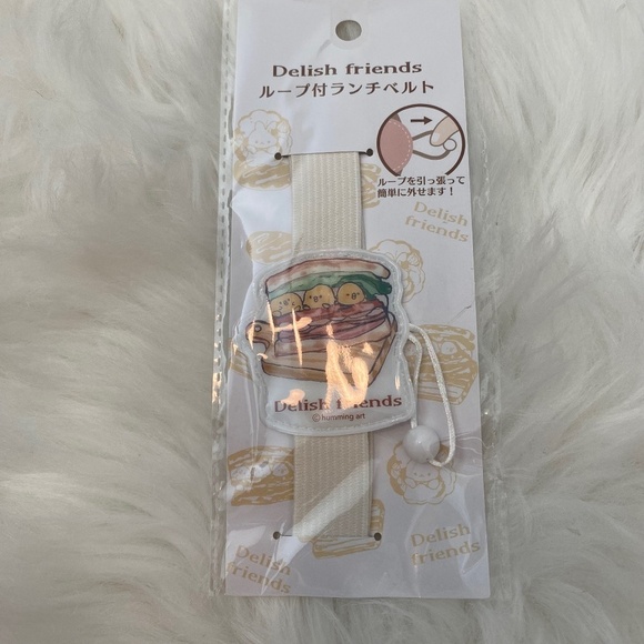 Delish Friends Lunch Belt with Loops. Multicolor - Picture 2 of 8